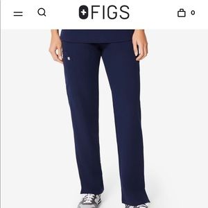 Figs kade scrub bottom dark blue